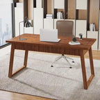 Escritorio ejecutivo, escritorio para computadora con cajón, madera maciza
