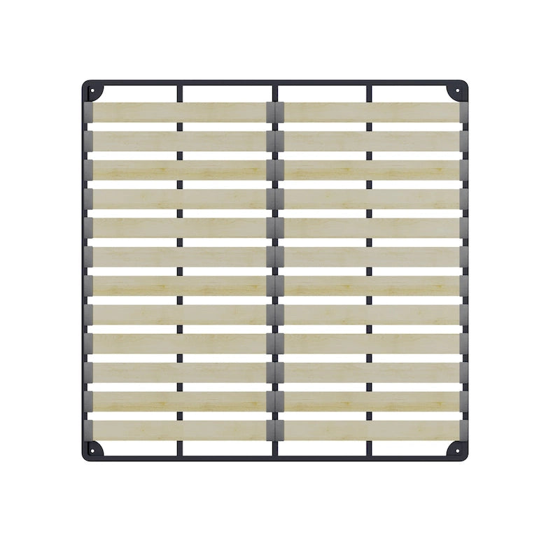Base de Cama King Size Tapizada en Terciopelo con Cabecero Acolchado Suave